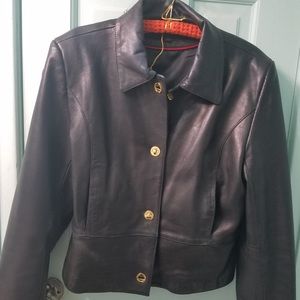 Ann Klein Leather Jacket